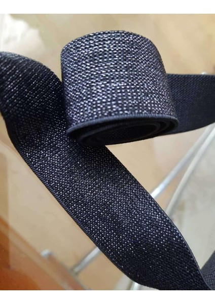2,5 cm Simli Bel,paça ve Don Lastiği 1 Paket 3 m