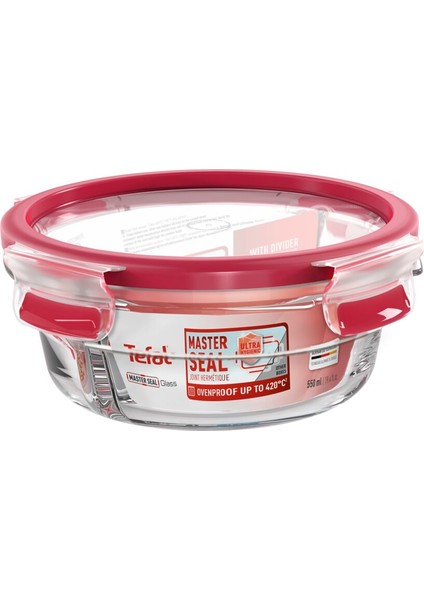 N10402 Masterseal Fırınlanabilir Cam Saklama Kabı 0,55 L - 3110600749