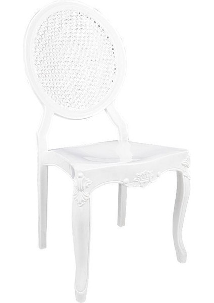 Diva Sandalye B Modeli (6 Adet) Beyaz