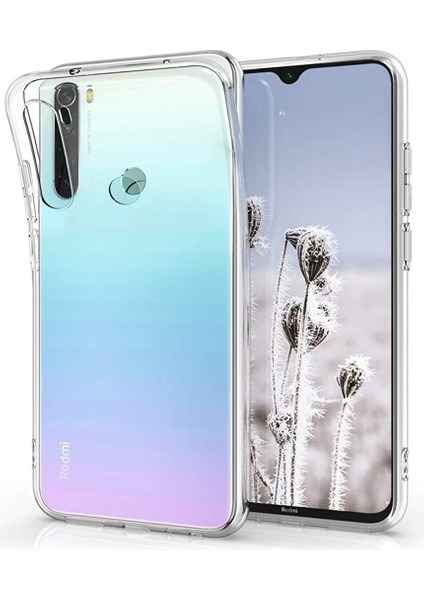 Xiaomi Redmi Note 8 Uyumlu Şeffaf Silikon Kılıf