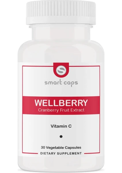 Wellberry Cranberry Fruit Extract 30 Kapsül