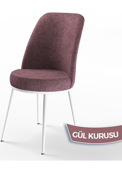 Pir Serisi 80X130 Sabit Beyaz Mermer Desen Mutfak Masa Takımı ve 4 Sandalye fırsatları
