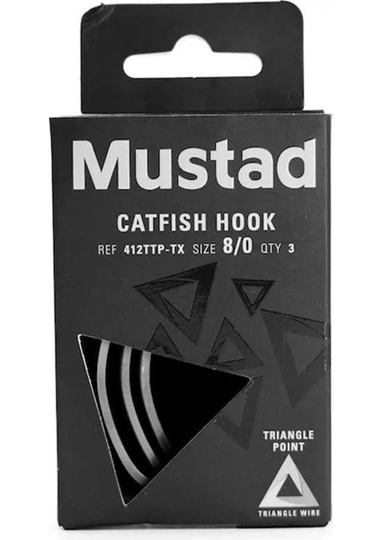 Catfish Triangle 412TTP-TS 3 Lü Olta Iğnesi