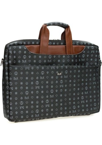 Monogram Siyah/taba Unisex Laptop & Evrak Çantası Brıefcase-Mg fiyatları
