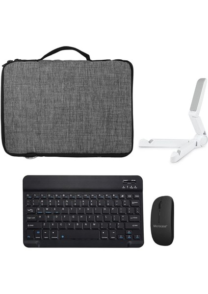 Honor Pad X8 10.1 Inch Tablet Çanta + Bluetooth Klavye + Mouse + Tablet Standı - AL8112