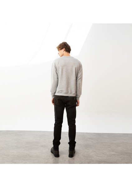 Fenrir Sweatshirt Açık Gri Melanj modelleri