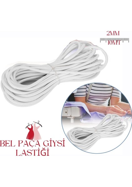 10 mt 2 mm Bel Paça Giysi Lastiği 716720