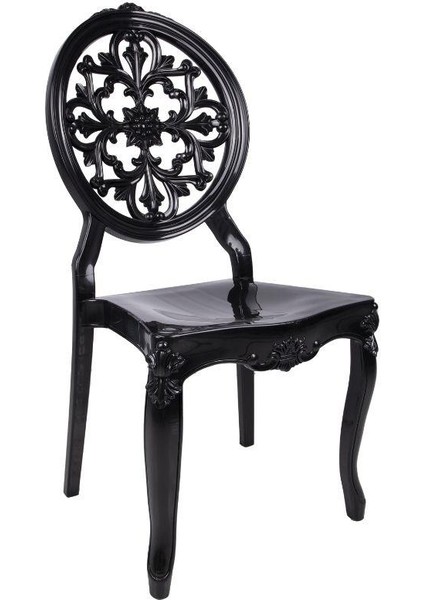 Diva Sandalye C Modeli (6 Adet) Siyah