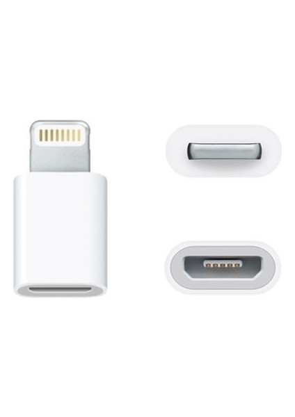 4520 Micro USB Apple iPhone Lightning Çevirici Dönüştürücü Adaptör
