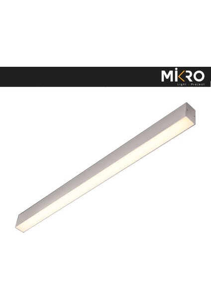 Lineer Armatür 120CM(BEYAZ Kasa,gün Işığı 3000K) Ledli Sarkıt Modern LED Avize, Salon, Mutfak 26W modelleri