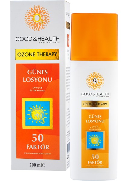 good&health Ozonlu Güneş Losyonu Spf 50 - 200 ml