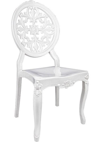 Diva Sandalye C Modeli (2 Adet) Beyaz