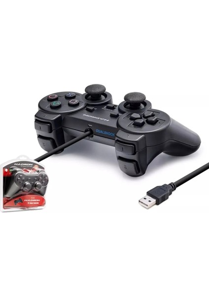 Hd302 Bilgisayar Pc Usb Oyun Kolu Gamepad Analog Titreşim