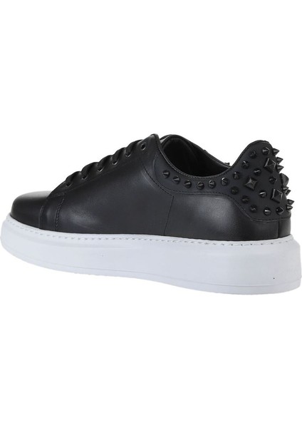 Siyah Deri Erkek Spor Ayakkabı10 indirimleri