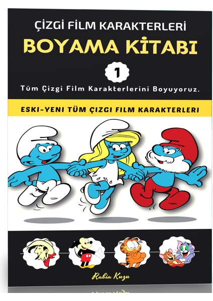 Çizgi Film Karakterleri Boyama Kitabı-1 fiyatları