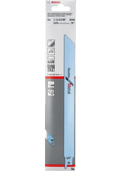 S 1122 Bf Metal Kesim Tilki Kuyruğu Bıçağı 1 Adet fiyatları