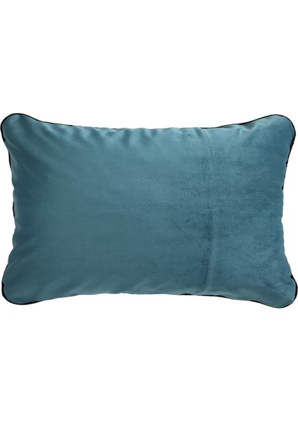Biyeli Kırlent Yastık Kılıfı Akvaryum 50 x 30 cm