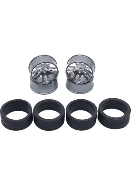 1/28 Lastikler Tekerlek Jantlar Kauçuk Lastikler Wltoys Için Parçaları Yükseltme Parçaları 284131 Rc Diy Titanyum (Yurt Dışından) modelleri