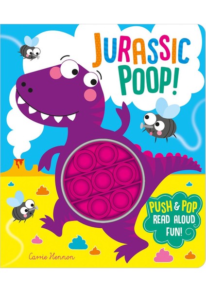 Jurassic Poop! - Push Pop Bubble Books