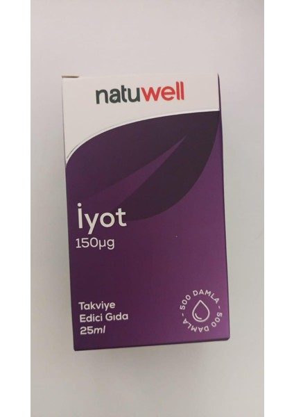 İyot 150 Mcg 25 ml Damla