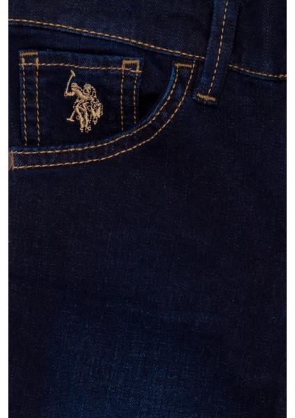 U.S. Polo Assn. Kız Çocuk Koyu Mavi Jean 50266554-DN0023