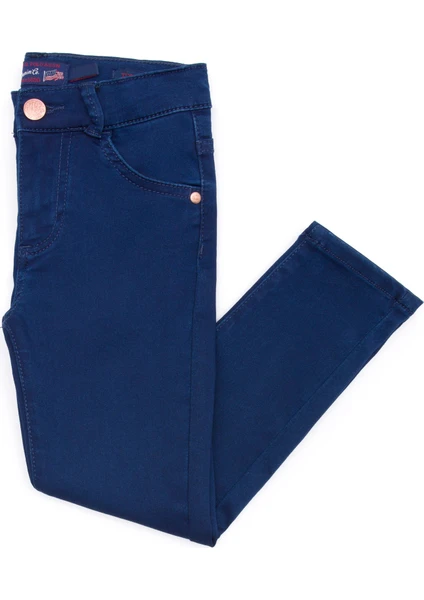 U.S. Polo Assn. Kız Çocuk Mavi Jean Pantolon 50266095-DN0022