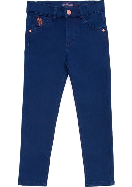 U.S. Polo Assn. Kız Çocuk Mavi Jean 50266095-DN0022