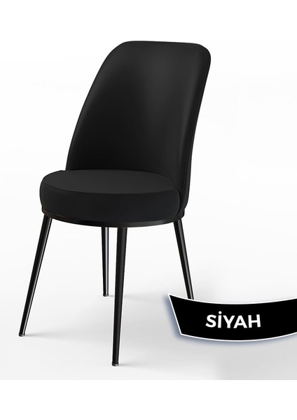 Pir Serisi, 80X130 Sabit Siyah Mermer Desen Mutfak Masa Takımı ve 6 Sandalye fırsatları