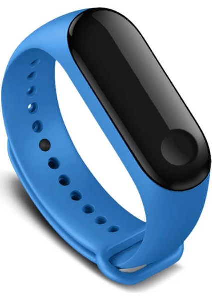 Mi Band 3/m4/m5/m6 Akıllı Bileklik Uyumlu Silikon Kordon