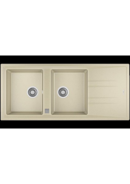 Stone 80 B Tg Bej Granit Mutfak Eviyesi