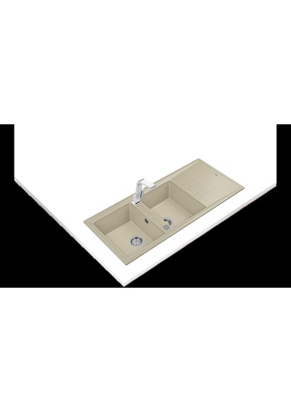 Stone 80 B Tg Bej Granit Mutfak Eviyesi fiyatları