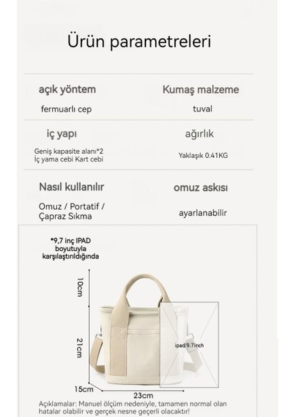 Melaleuca Kanvas Çanta Taşınabilir Messenger Çok Bölmeli Basit Moda Büyük Kapasiteli El Taşıma Küçük Çanta (Yurt Dışından) modelleri