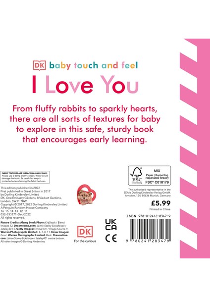 Baby Touch And Feel I Love You fiyatları