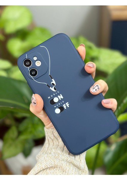 Iphone 11 Uyumlu Baskılı (12 Görünümlü Köşeli) Içi Kadife Lansman Kılıf