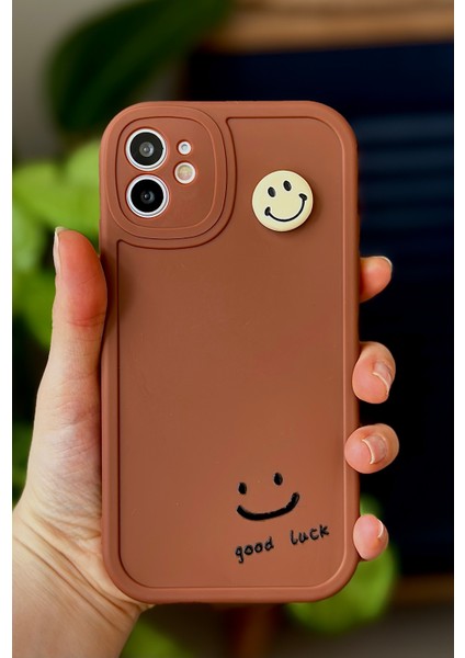 Iphone 11 Yuvarlak Kamera Tasarımlı Yumuşak Silikon Kamera Korumalı Kılıf