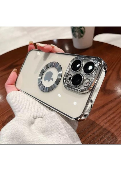 Go Aksesuar Iphone 13 Pro Uyumlu(Exrta Kamera Lens Korumalı)  Lazer Kamera Korumalı Kılıf