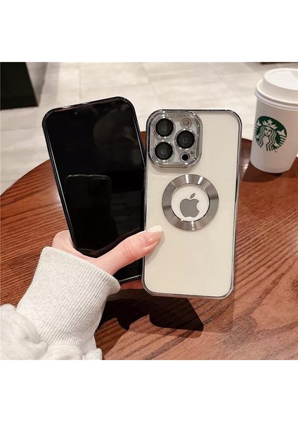 Go Aksesuar Iphone 13 Pro Uyumlu(Exrta Kamera Lens Korumalı)  Lazer Kamera Korumalı Kılıf