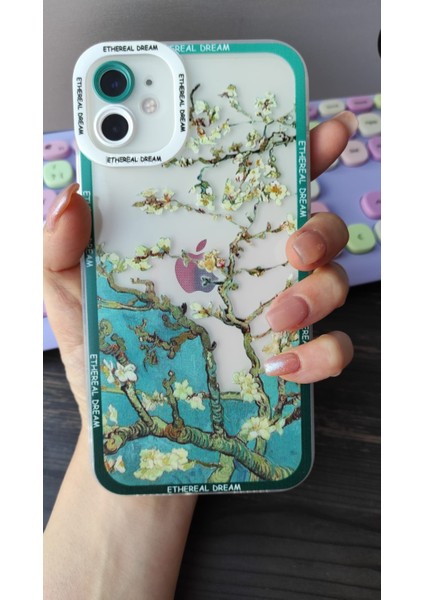 Iphone 11 Manzara Desenli Kamera Korumalı Kılıf
