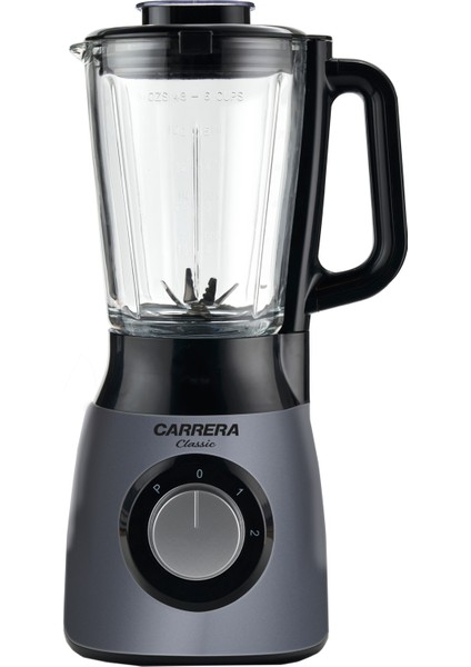 Germany Cam Sürahi Smoothie Blender 1.5 L- Paslanmaz 6'lü Çelik Bıçak - Buz Kırıcı Özellikli