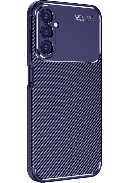 Kip GSM Galaxy A14 Kılıf Karbon Desenli Yüksek Kalite Negro Silikon Kapak