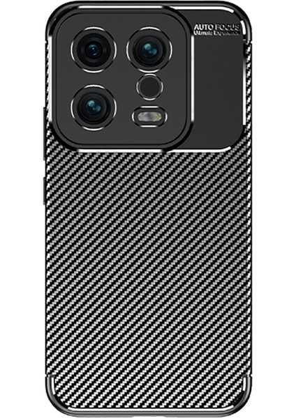 Xiaomi Mi 13 Kılıf Karbon Desenli Yüksek Kalite Negro Silikon Kapak