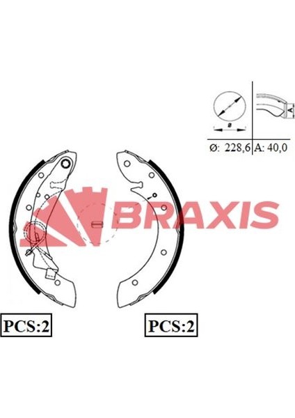 Arka Fren Balatasi Pabuc Partner Berlingo (97 08) Megane Scenic 98>