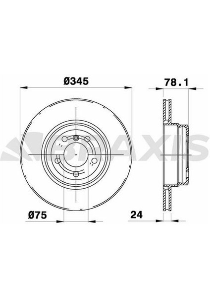 Arka Fren Diski Bmw E70 F15 E71 F16