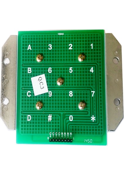 4x4 Tuş Takımı Numerik Harfli "ht 696-1 "