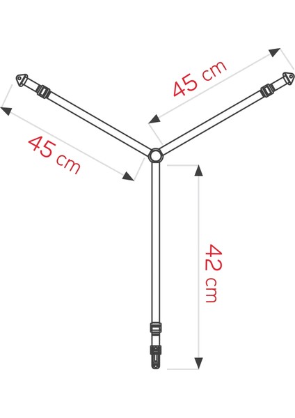 Premium Product Tv Güvenlik Kiti 15" - 75" Televizyonlar İçin Uyumlu - Bebek, Deprem, Evcil Hayvan Emniyet Kemeri