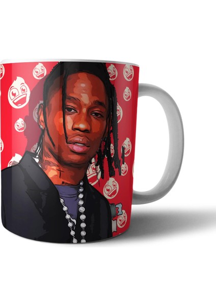 Travis Scott Kupa Bardak Model 2