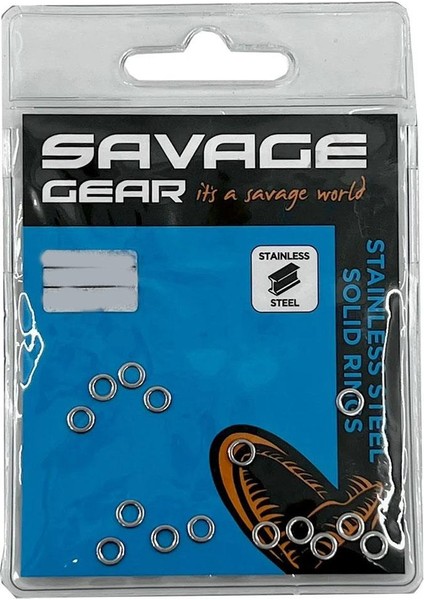 Savage Gear Solid Rings Ss 15 Adet