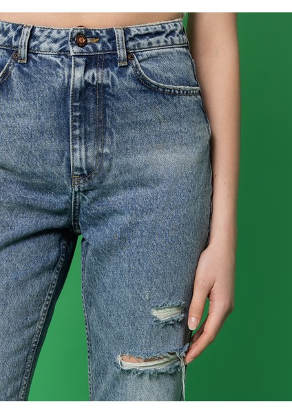 Mom Regular Fit Bayan Pantolon
