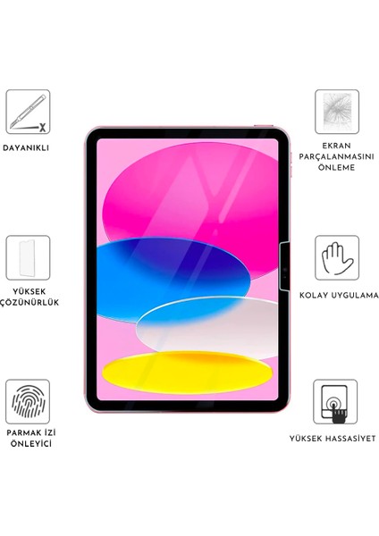 Lenovo Tab M10 Plus Gen 3 (3. Nesil) 10,61" ZAAJ0378TR Tablet Kılıfı Ekran Koruyucu ve Kalem Seti