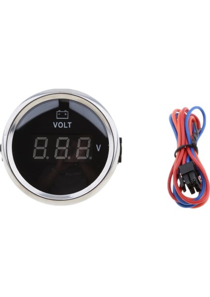 2 '' 52MM Deniz Teknesi Dijital LED Elektronik Sayaçlar Gösterge - Siyah (Yurt Dışından) modelleri